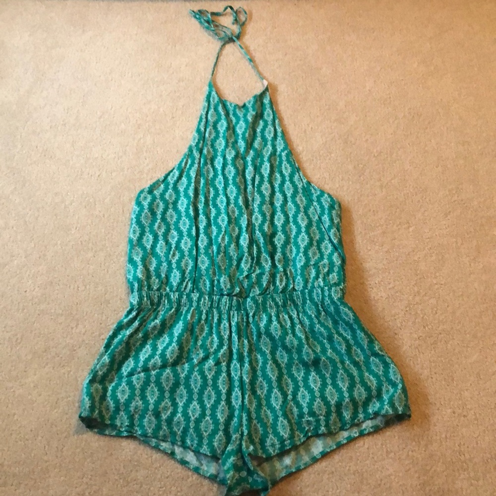 Green romper
